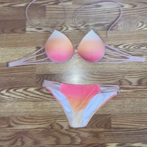 Bikini ombre colours size small used